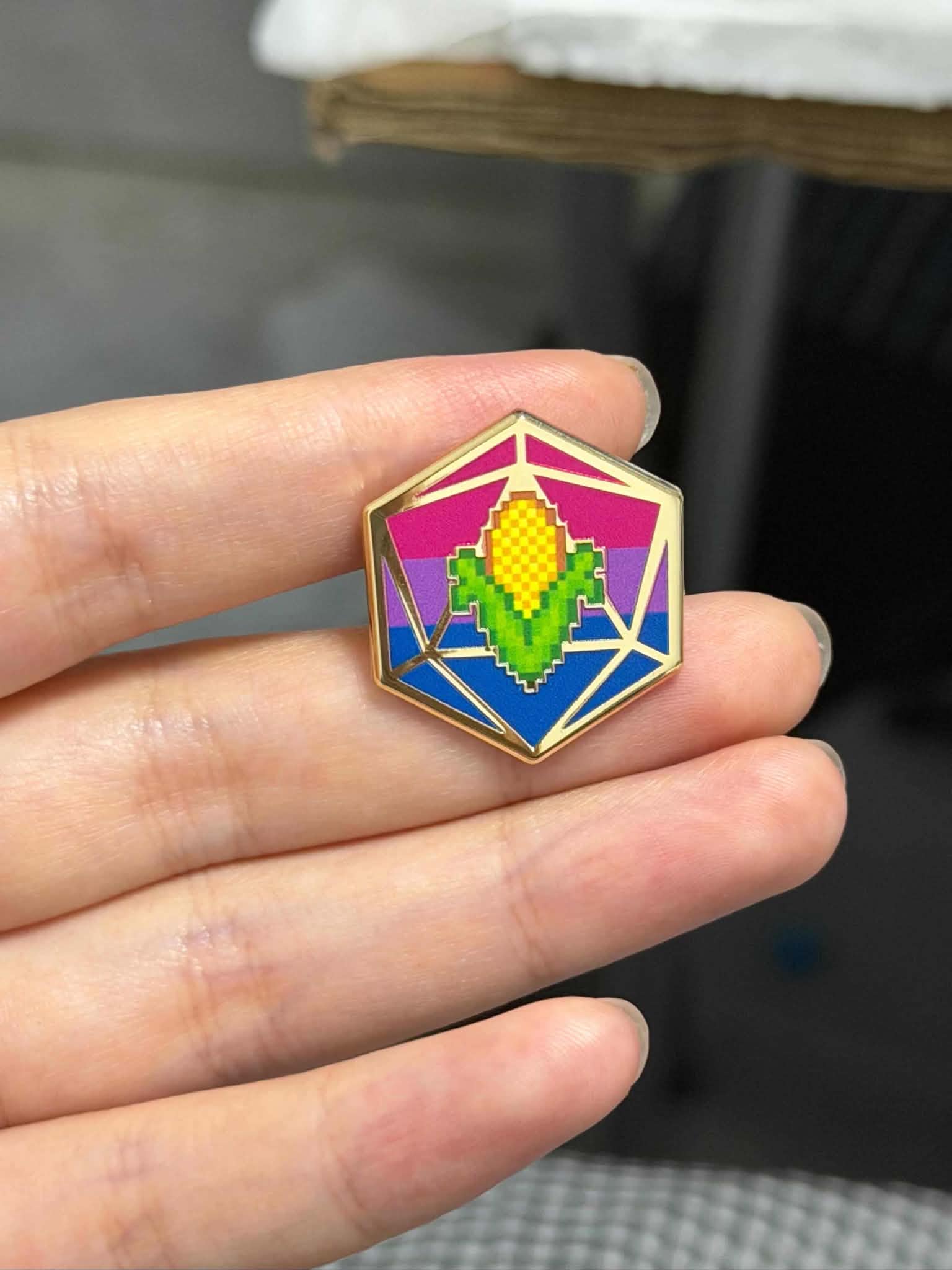 Bisexual - C.O.R.N pin