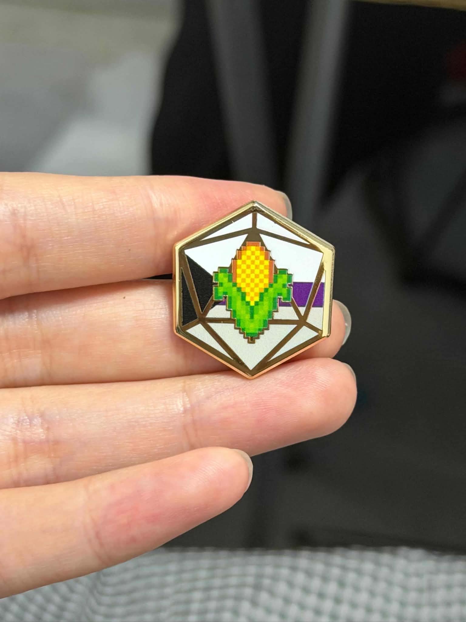 Demisexual - C.O.R.N pin